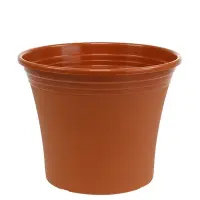Pflanztopf Irys Plastik Ø29cm Terrakotta