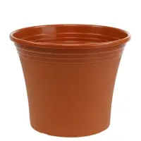 Pflanztopf Irys Plastik Ø33cm Terrakotta
