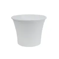 Pflanztopf Irys Plastik Ø15cm Weiß