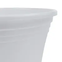 Pflanztopf Irys Plastik Ø15cm Weiß