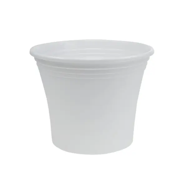 Pflanztopf Irys Plastik Ø17cm Weiß