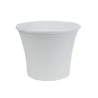 Pflanztopf Irys Plastik Ø17cm Weiß