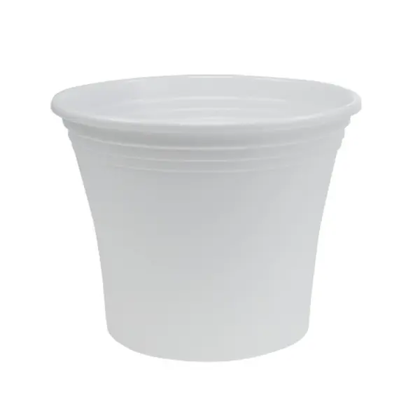 Pflanztopf Irys Plastik Ø19cm Weiß