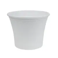 Pflanztopf Irys Plastik Ø19cm Weiß