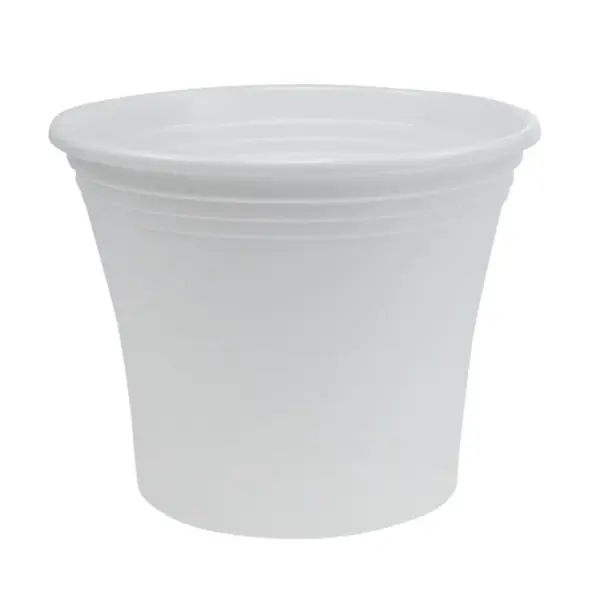 Pflanztopf Irys Plastik Ø22cm Weiß