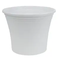 Pflanztopf Irys Plastik Ø29cm Weiß