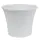 Pflanztopf Irys Plastik Ø29cm Weiß