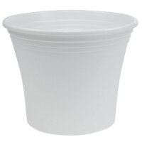 Pflanztopf Irys Plastik Ø33cm Weiß