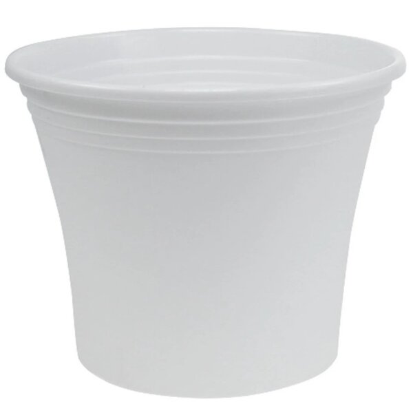 Pflanztopf Irys Plastik Ø38cm Weiß
