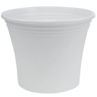 Pflanztopf Irys Plastik Ø38cm Weiß