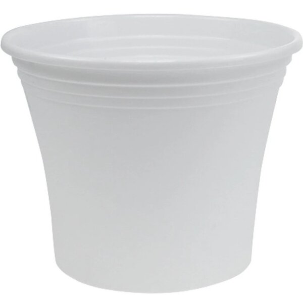 Pflanztopf Irys Plastik Ø43cm Weiß