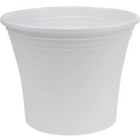 Pflanztopf Irys Plastik Ø43cm Weiß