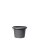 Scheurich Pflanzgefäß Oliver Ø 20 cm Metallic Grau