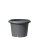 Scheurich Pflanzgefäß Oliver Ø 30 cm Metallic Grau