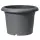 Scheurich Pflanzgefäß Oliver Ø 50 cm Metallic Grau