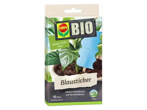 COMPO Bio Blausticker, 10 Stück