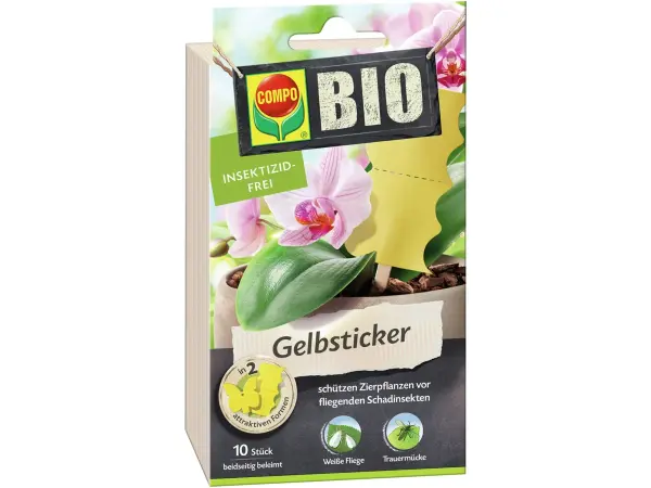 Compo BIO Gelbsticker, 10 Stück
