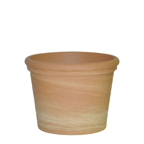 Pflanztopf Spang Ton Ø 24 cm Terracotta