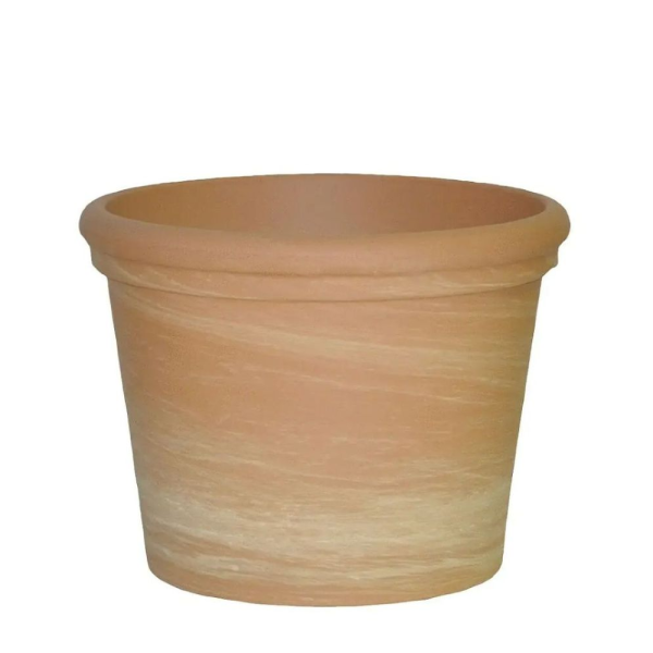 Pflanztopf Spang Ton Ø 28 cm Terracotta