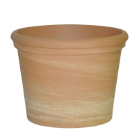 Pflanztopf Spang Ton Ø 32 cm Terracotta