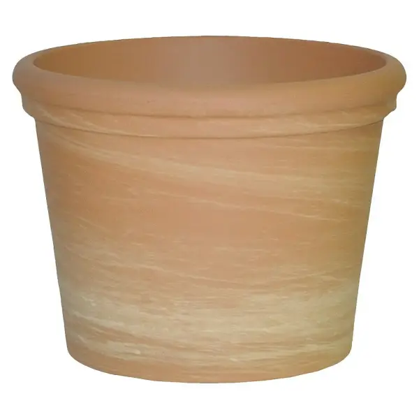 Pflanztopf Spang Ton Ø 36 cm Terracotta